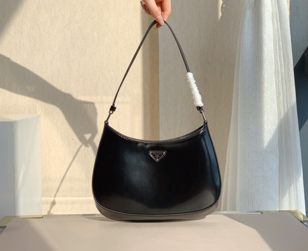 Pra*a cleo brushed leather shoulder bag