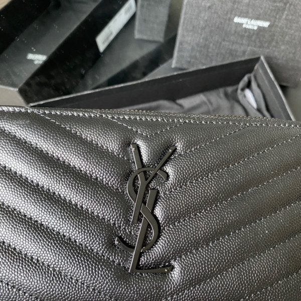 Y*L monogram zippy wallet