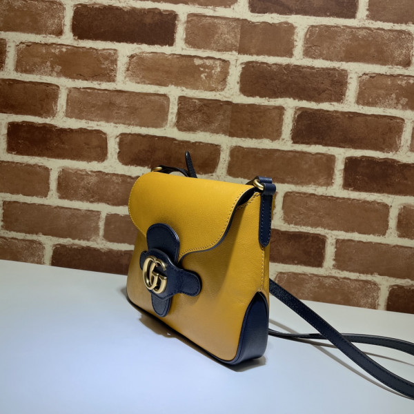 G*u*i small messenger bag with double g