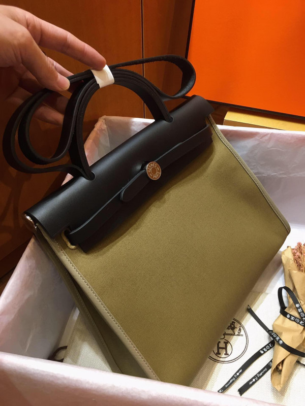 H**mes herbag 31cm all handmade