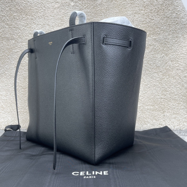 CELIN* SMALL CABAS PHANTOM IN SOFT GRAINED CALFSKIN