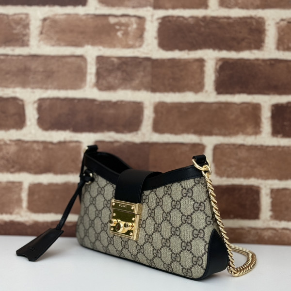 G*u*i padlock small shoulder bag
