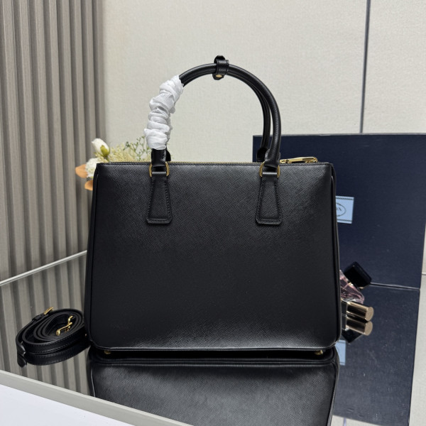 Pra*a large galleria leather bag-32*24*14cm