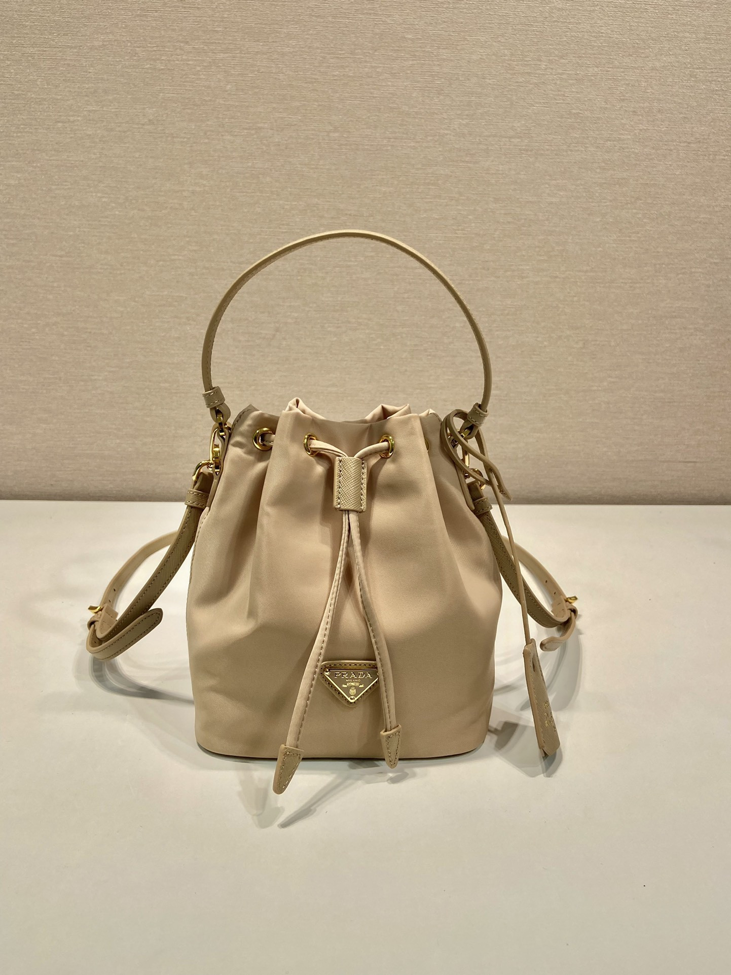 Pra*a bucket bag-15.5*19.5*10cm